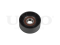 Drive belt tensioner pulley thumb
