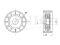 Drive belt tensioner pulley thumb