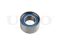 Timing belt tensioner pulley thumb