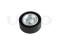 Drive belt idler pulley thumb
