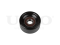 Drive belt tensioner pulley thumb