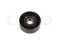 Drive belt tensioner pulley thumb