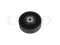 Drive belt tensioner pulley thumb