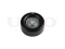 Drive belt idler pulley thumb
