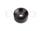 Drive belt idler pulley thumb