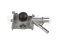 Water pump thumb